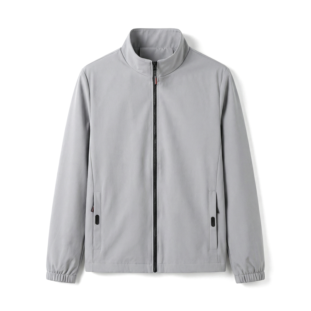 Harrison Angora Blend Jacket - Color:Gray;Size:S