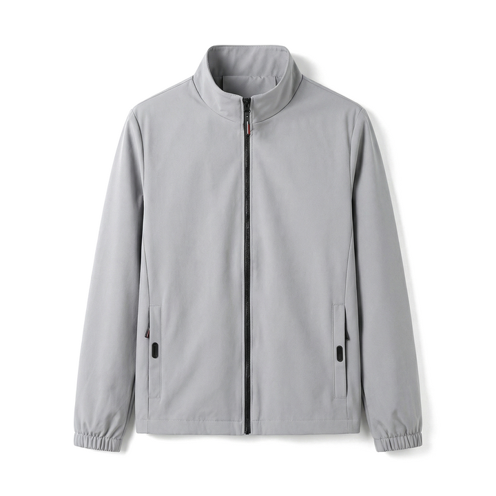 Harrison Angora Blend Jacket - Color:Gray;Size:S