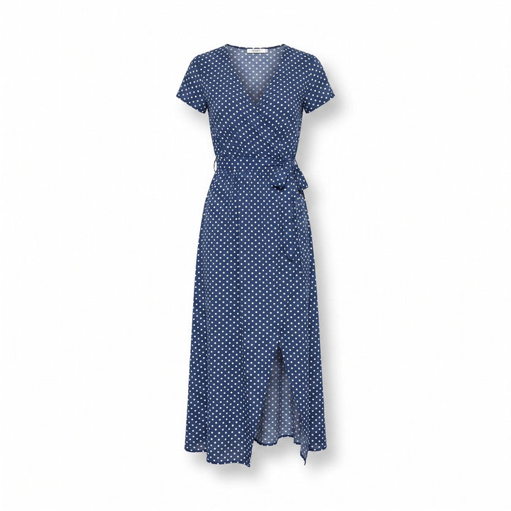 Helena Floral Dress - Color:Blue;Size:XS