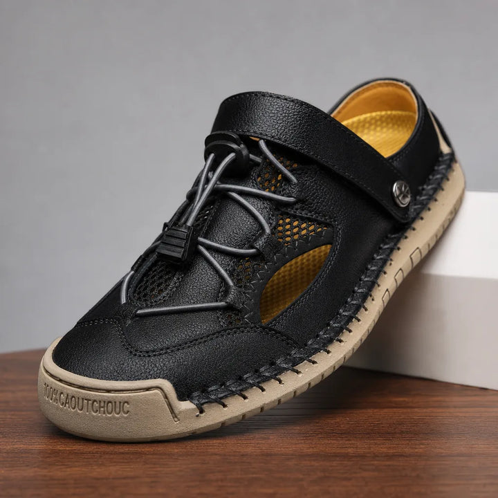 Men's Black Winona Mesh Beach Sandals