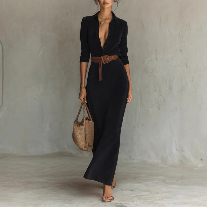 Honey | Women's Vintage Elegant Evening Dress - Color:Black;Size:XS