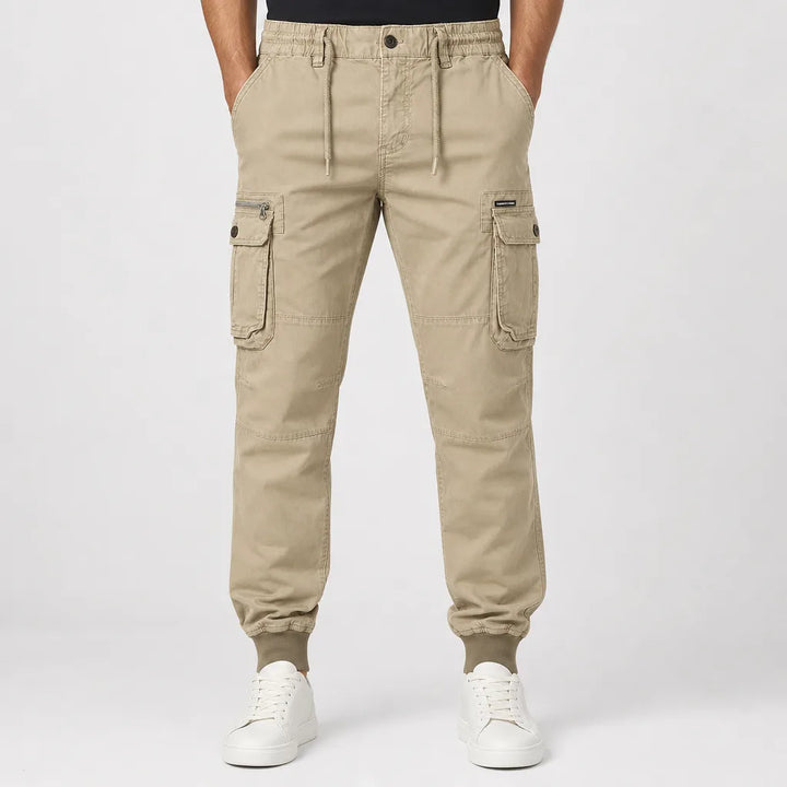 Horne Cargo Joggers - Color:Beige;Size:28