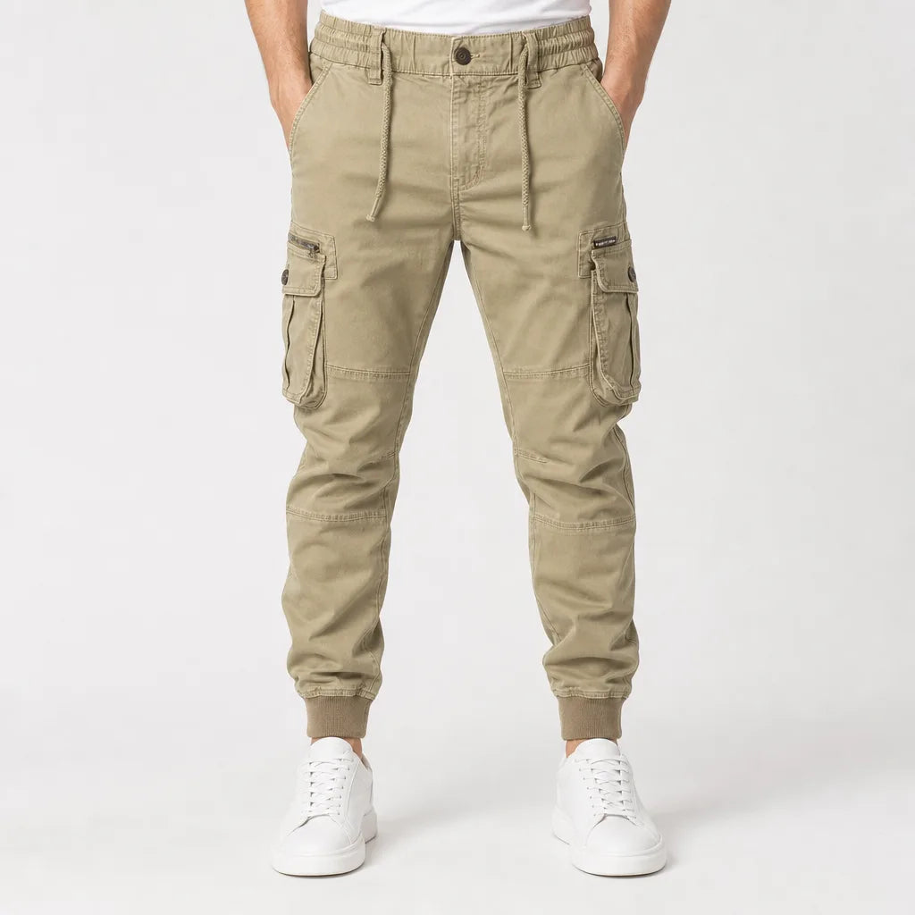 Howard Cargo Pants - Color:Beige;Size:28