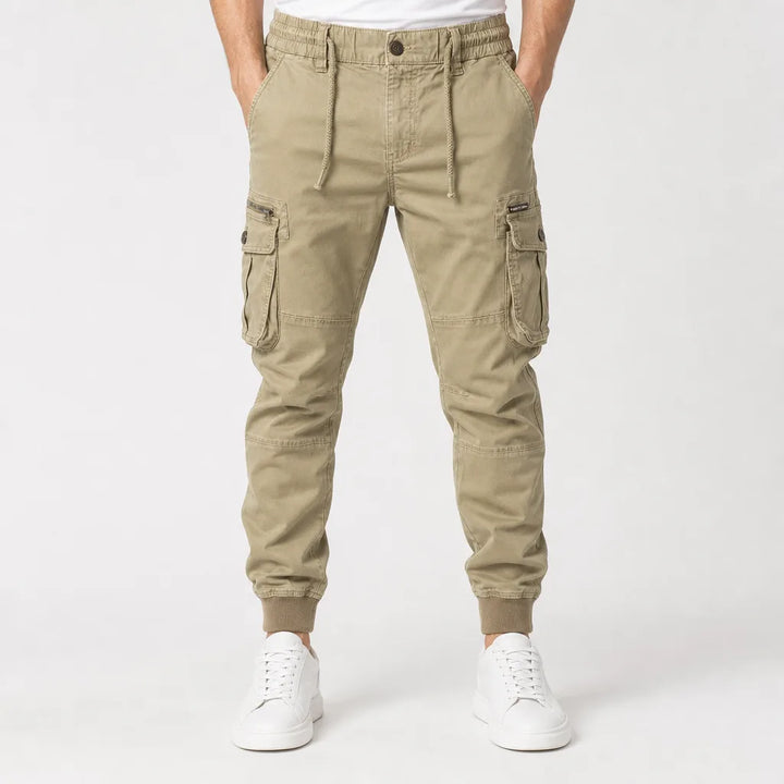 Howard Cargo Pants - Color:Beige;Size:28