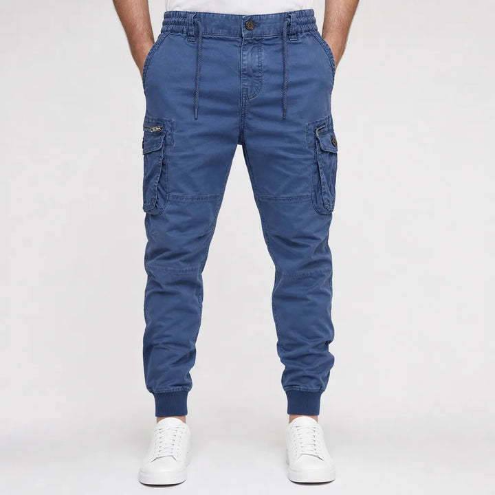 Howard Cargo Pants - Color:Blue;Size:28