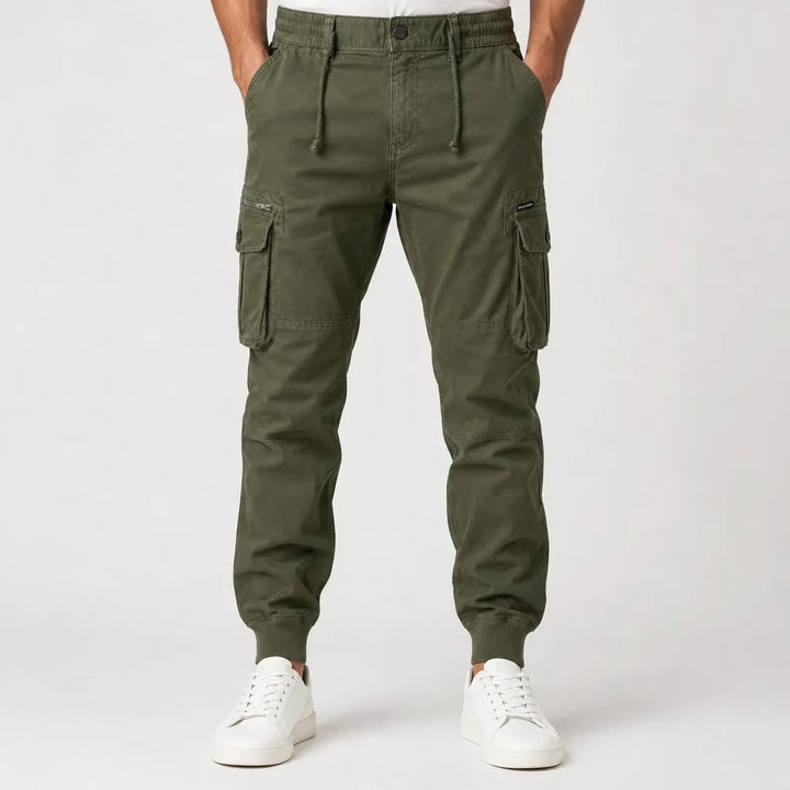 Howard Cargo Pants - Color:Green;Size:28