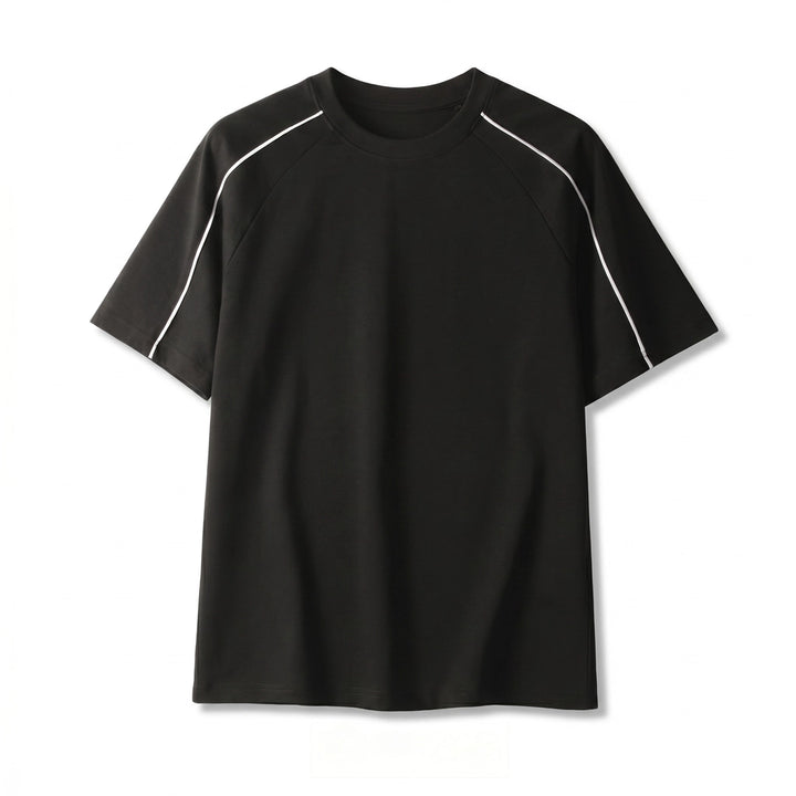 Hugh Raglan T-Shirt - Color:Black;Size:M