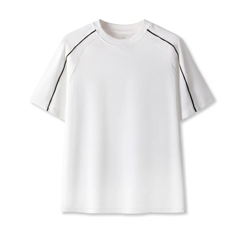 Hugh Raglan T-Shirt - Color:White;Size:M