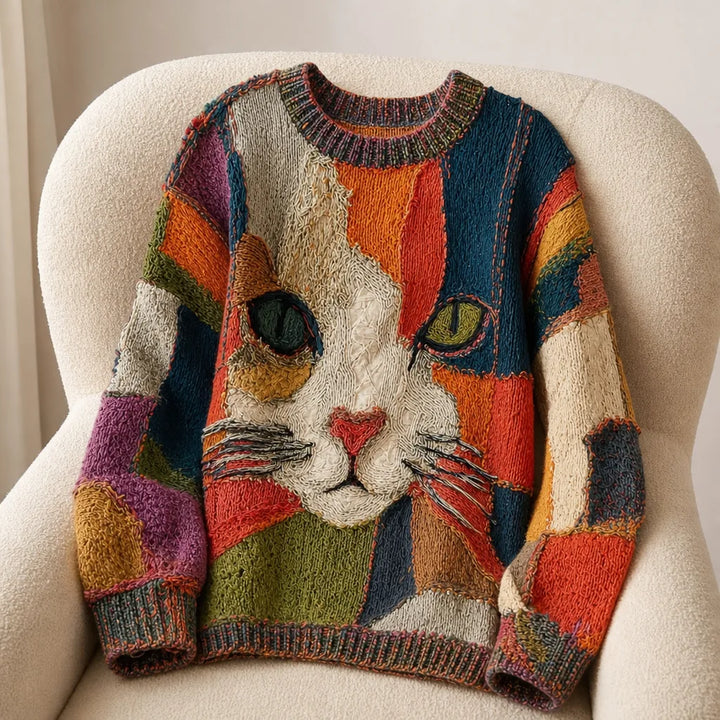Women's Hurley | Artistic Cat Sweater Top -No Match