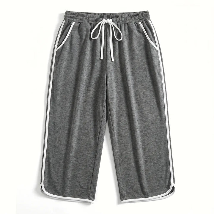 Inayah Straight Leg Trousers - Color:Dark Gray;Size:XS