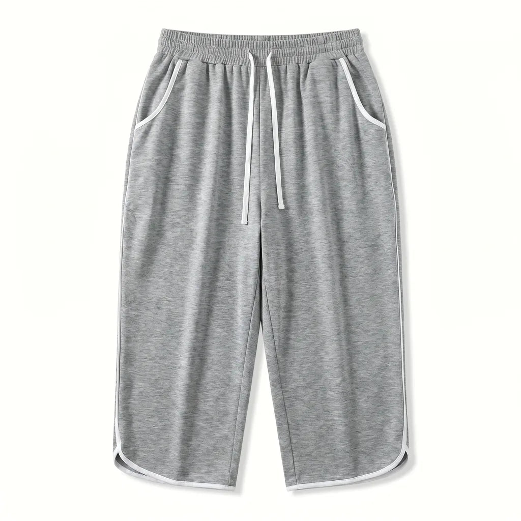 Inayah Straight Leg Trousers - Color:Light Gray;Size:XS