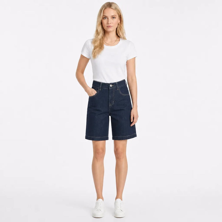 Women's Darby Wide-Leg Bermuda Shorts