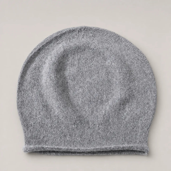 Women's Gray Ennis Cuffed Knit Beanie