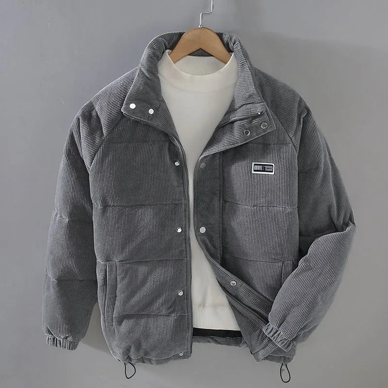 Irving | Men's Corduroy Jacket - Color:Grey;Size:XS
