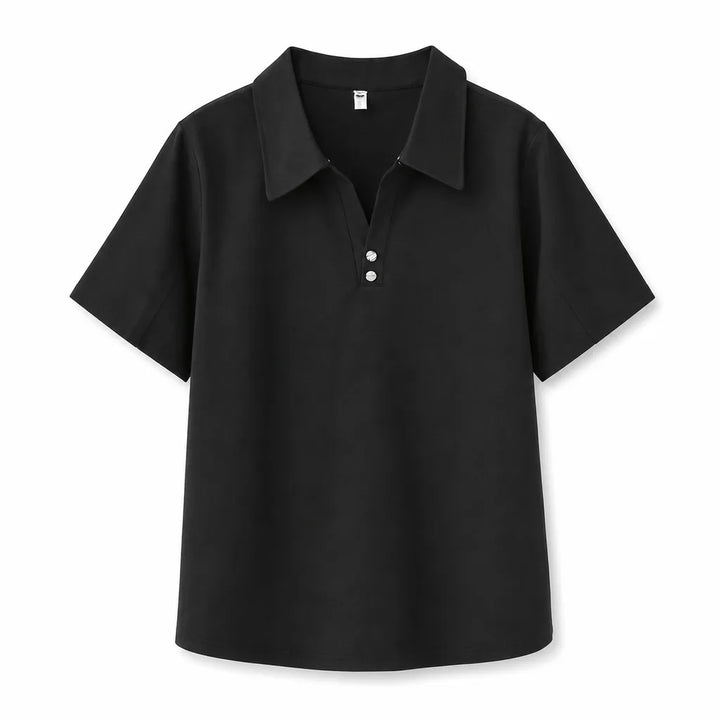 Men's Black Pandora Short Sleeve Polo