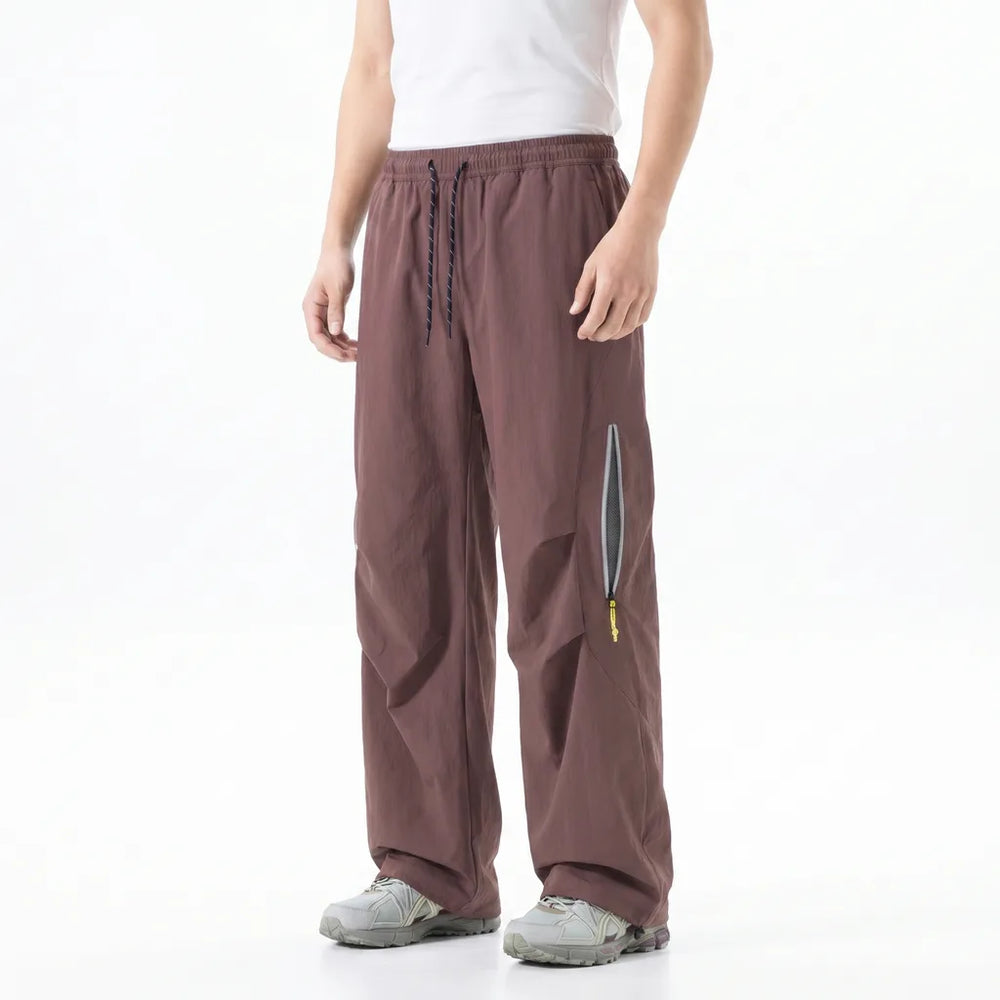 Red Brown Lockhart Straight-Leg Outdoor Trousers 2