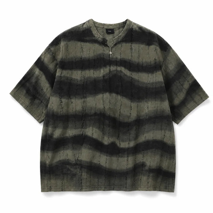 Jack Striped T-Shirt - Color:Green;Size:S