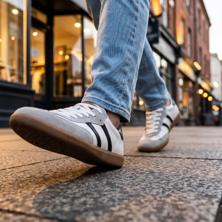 White Lightfoot Leather Trainers 2