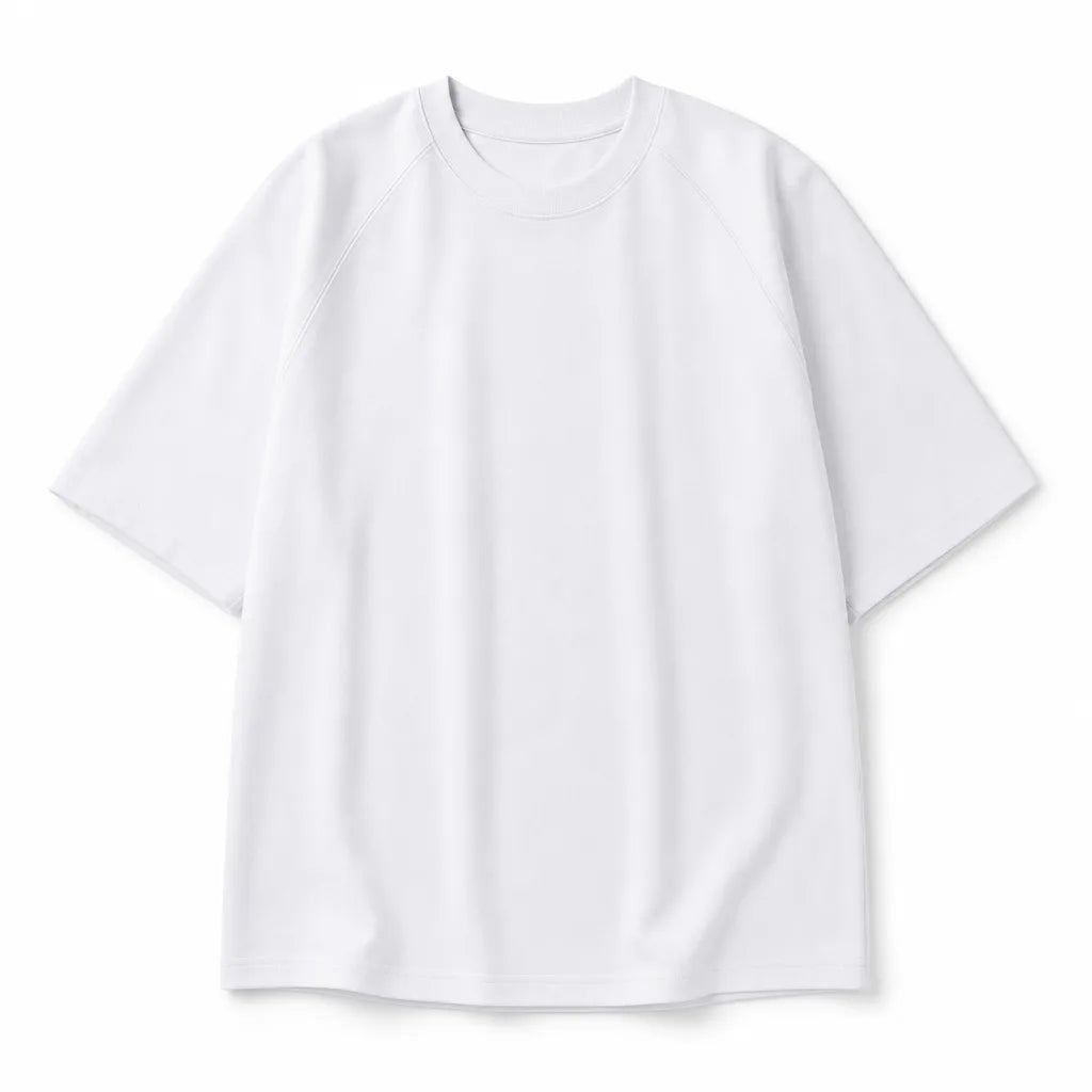 Jake Crew Neck Tee - Color:White;Size:M