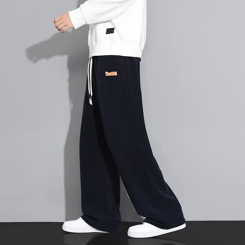 Jamie | Men's Lounge Fleece Sweatpants - Color:Royal Blue;Size:S