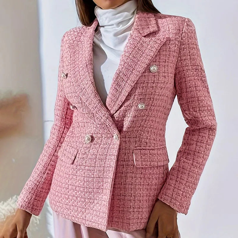 Women's Jane | Women's Tweed Plaid Blazer