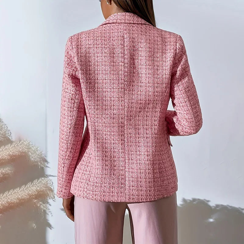 Women's Jane | Women's Tweed Plaid Blazer