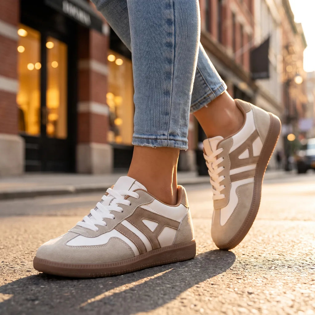 Men's Beige Westbrook German Trainers