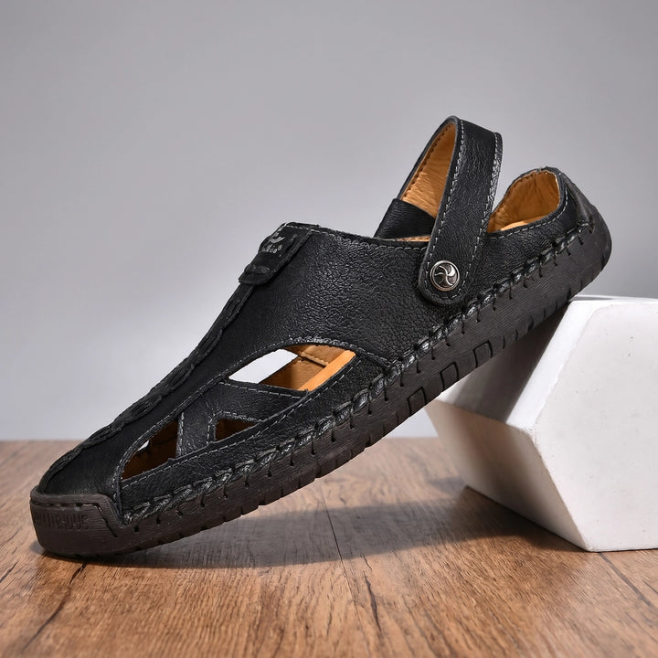 Jason Coltwell Clog Sandals - Color:Black;Size:38
