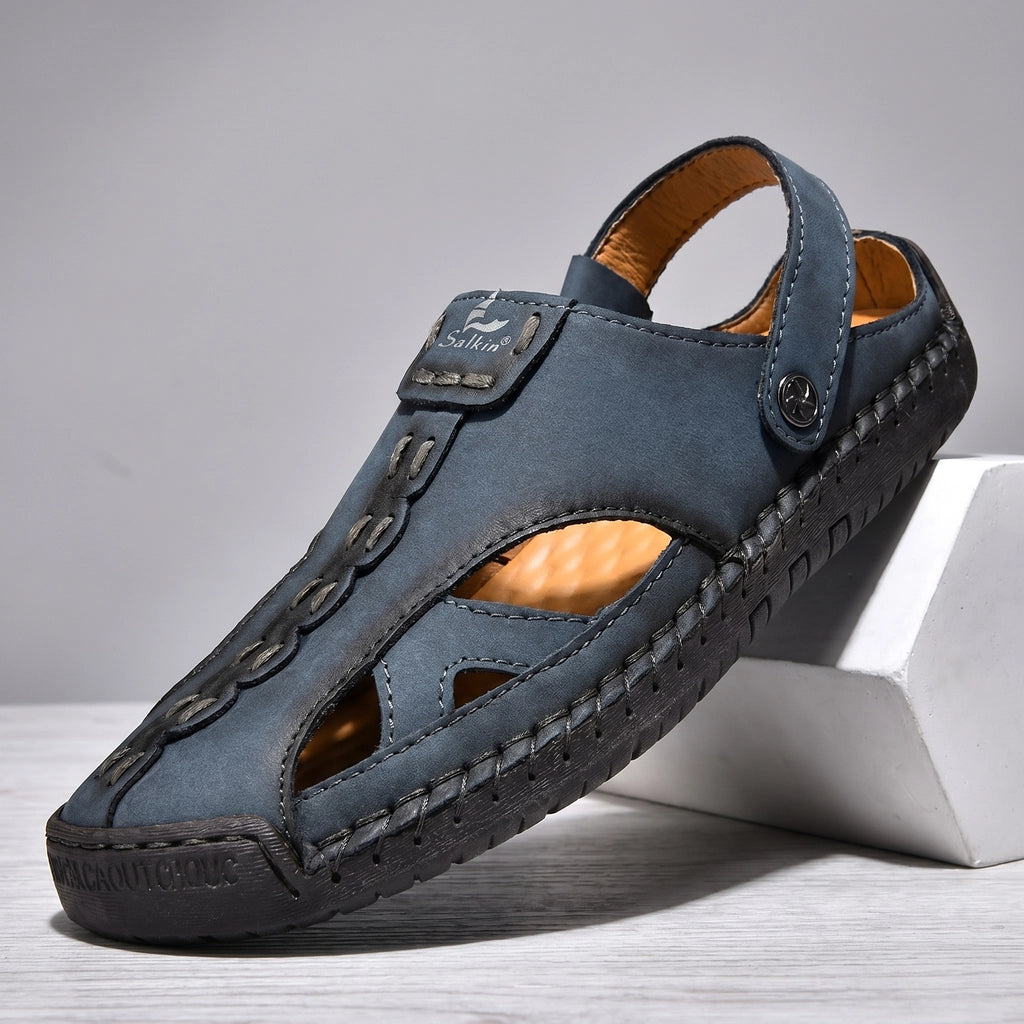Jason Coltwell Clog Sandals - Color:Blue;Size:38