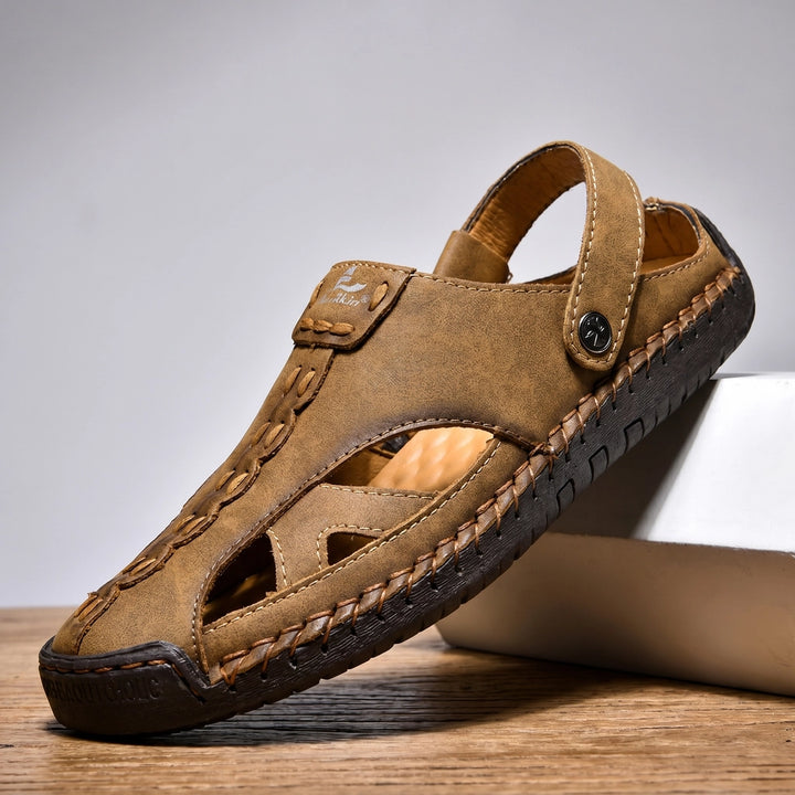 Jason Coltwell Clog Sandals - Color:Brown;Size:38