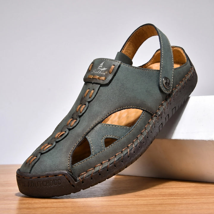 Jason Coltwell Clog Sandals - Color:Green;Size:38