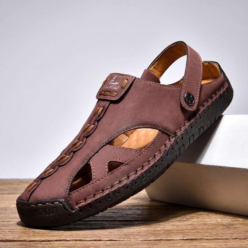 Jason Coltwell Clog Sandals - Color:Red;Size:38