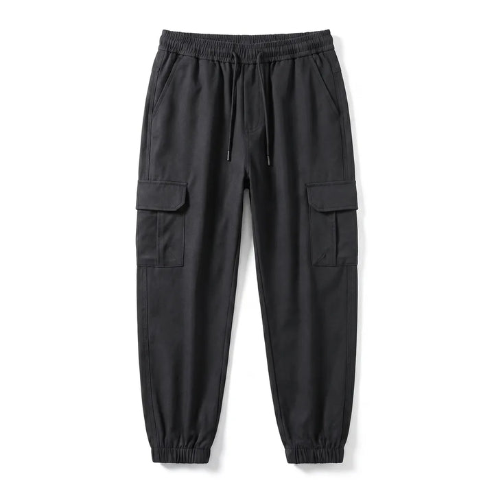 Jasper Straight Cargo Pants - Color:Black;Size:S