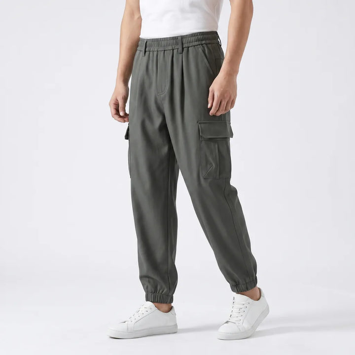 Men's Green Palmer Straight Cargo Pants