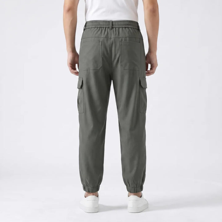 Men's Green Palmer Straight Cargo Pants