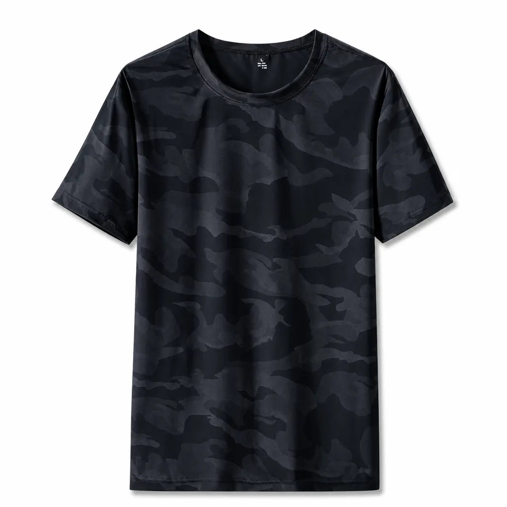 Jed Camo T-Shirt - Color:Black;Size:S