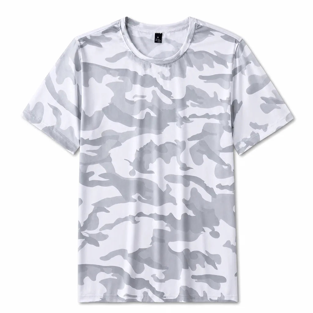 Men's White Tennant Camo T-Shirt