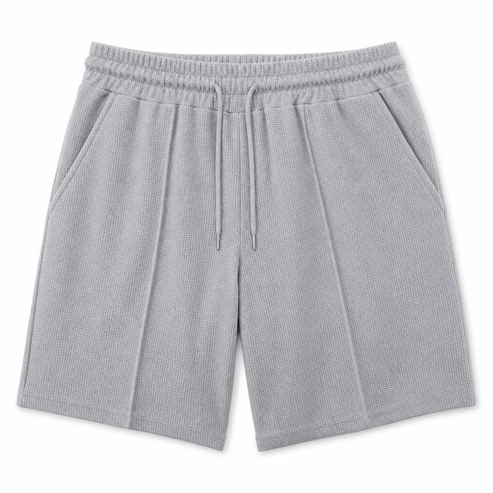 Jed Waffle Shorts - Color:Gray;Size:XS