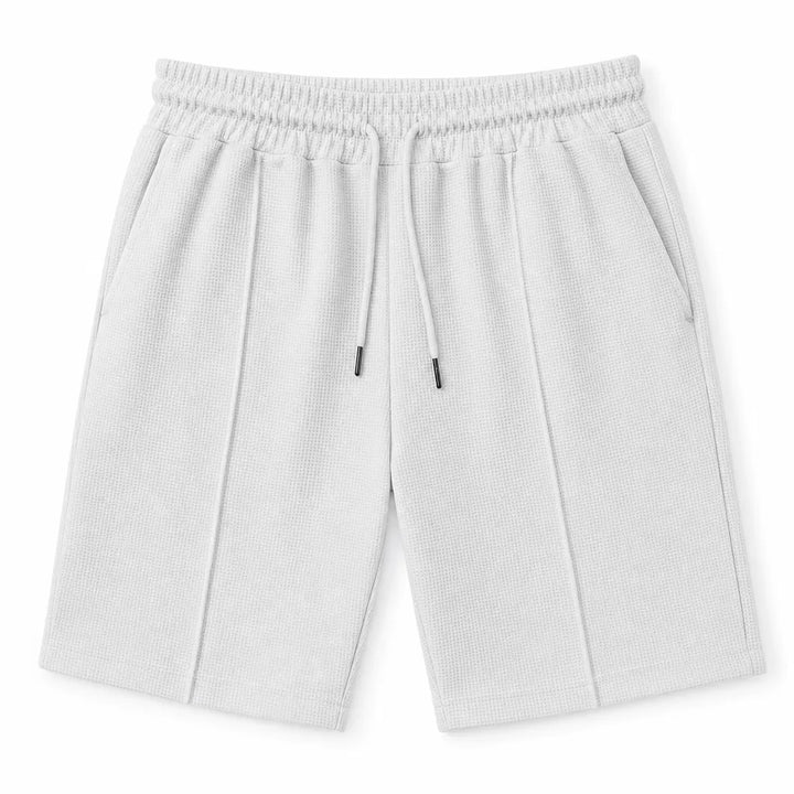 Jed Waffle Shorts - Color:White;Size:XS