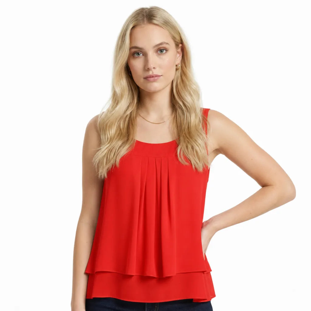 Women's Arden Printed Chiffon Top