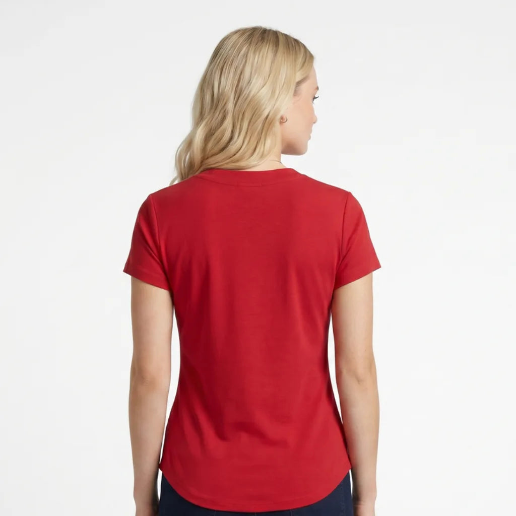 Dunbar Cotton V-Neck T-Shirt
