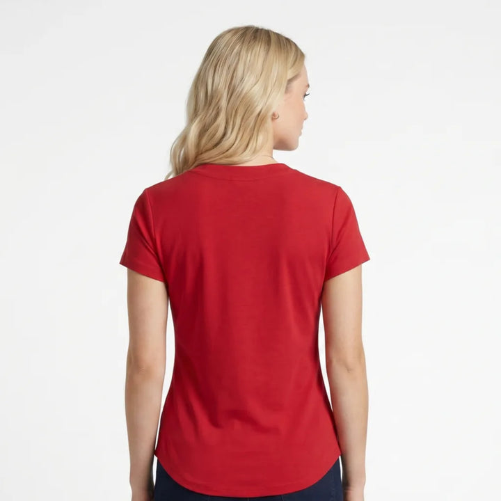 Dunbar Cotton V-Neck T-Shirt