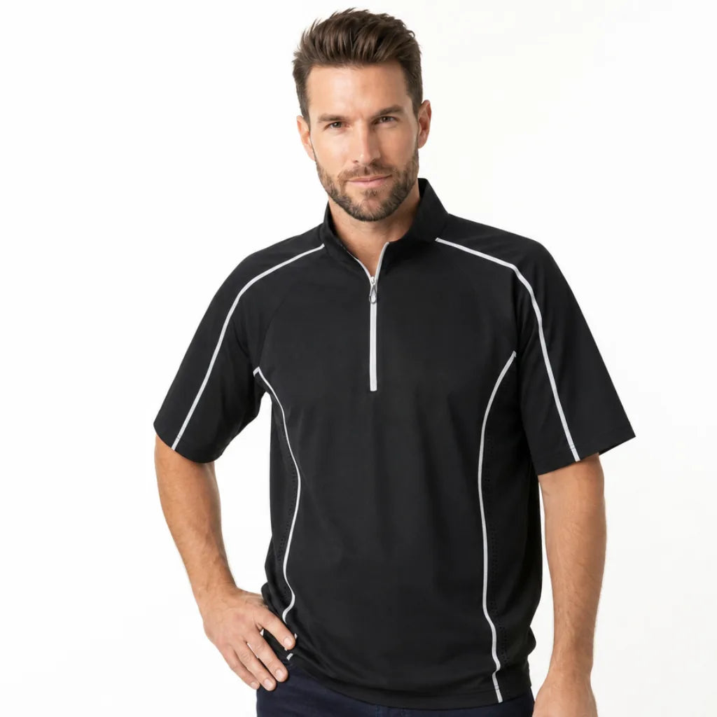 Men's Aldridge Zip Knit Top