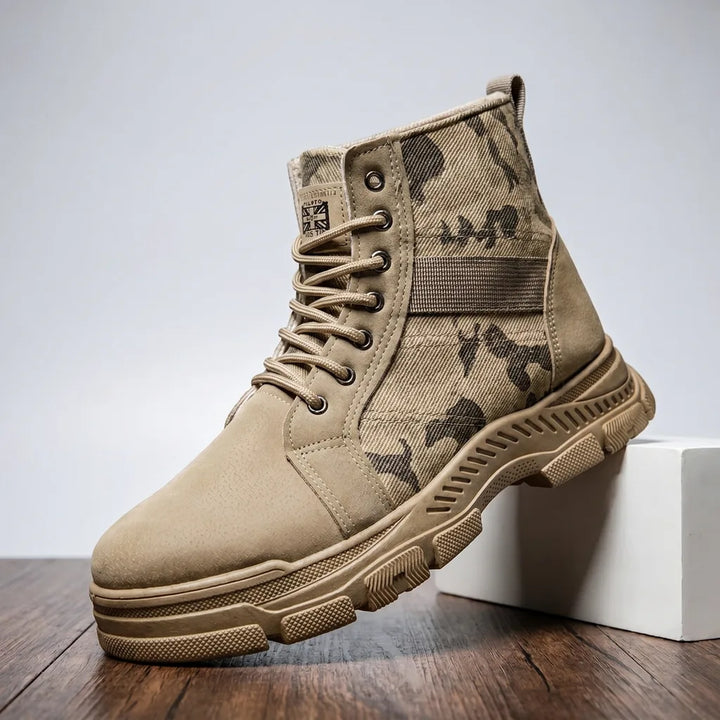 Men's Brown Unlined Eames Lace Up Boots