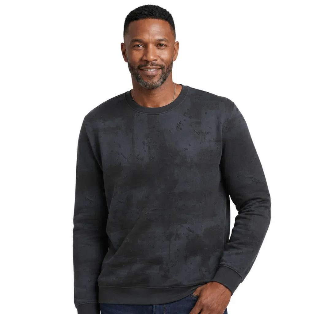 Men's Ledger Printed Cotton Sweatshirt