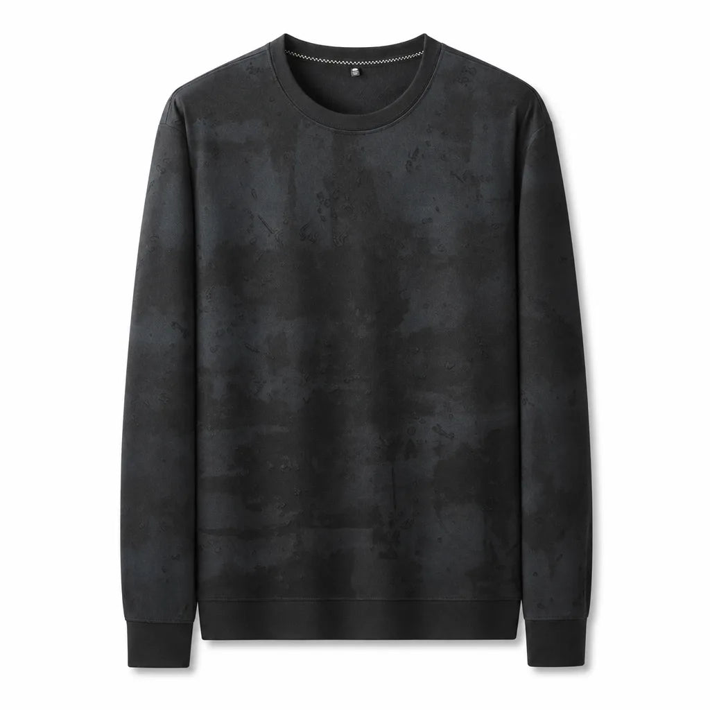 Jonas Printed Sweatshirt - Color:Black;Size:L