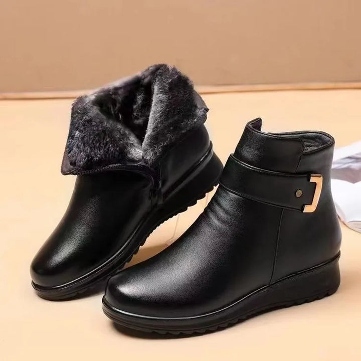 Women's Black Juliana | Women's Waterproof Non-Slip Winter Boots