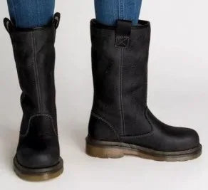 Juliet | Women's Fleece-Lined Winter Boots - Color:Black;Size:35