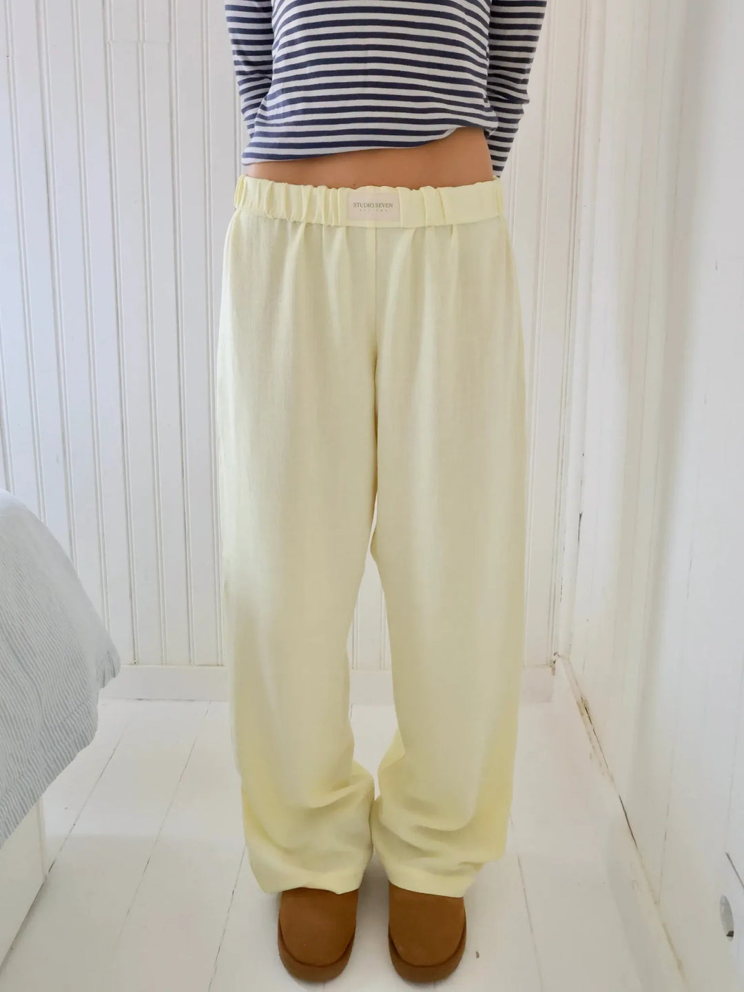Juliet | Women's Lounge Sweatpants - Color:Yellow;Size:XXS
