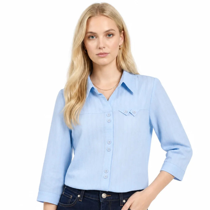 Women's Matilda Silk Striped Shirt